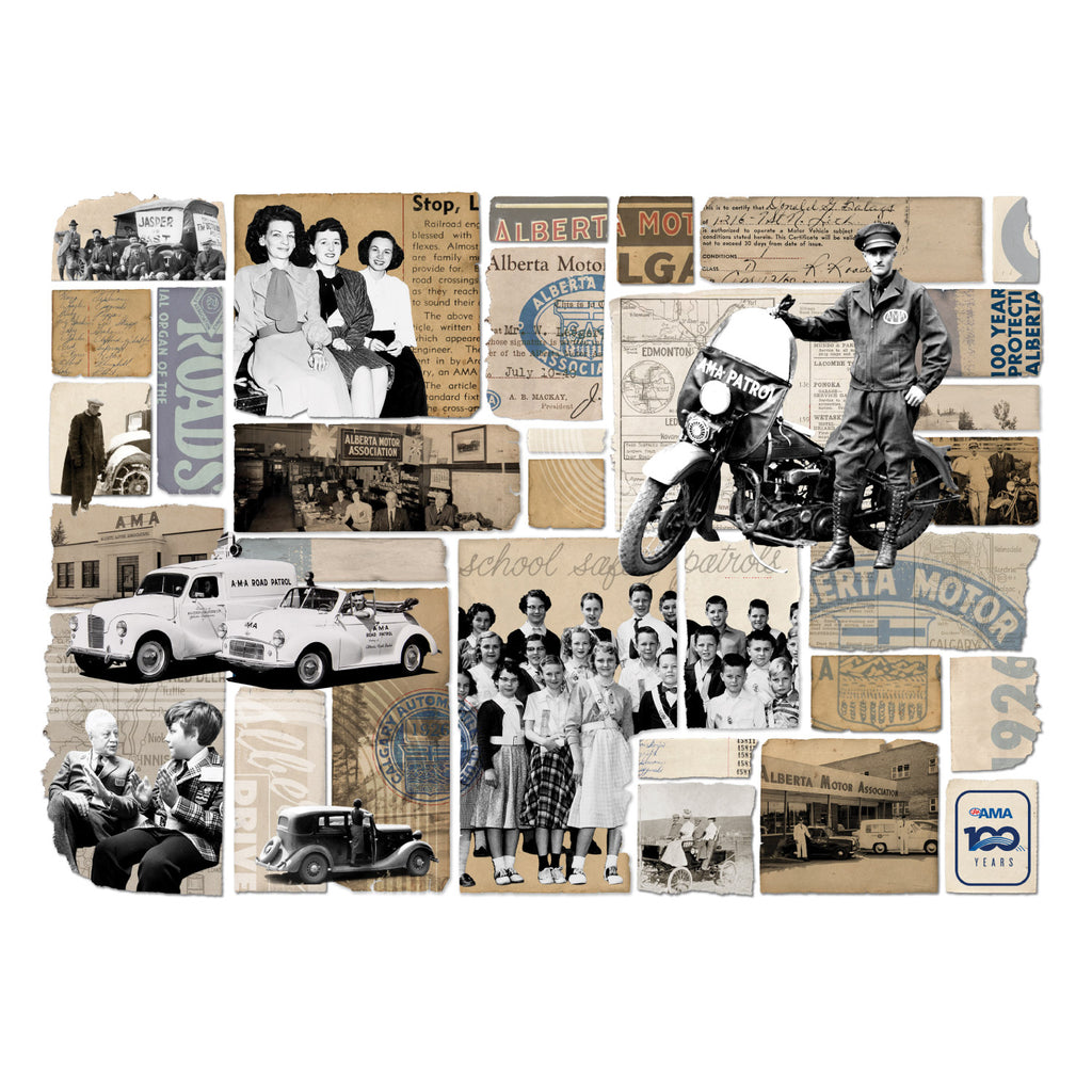 Alberta Collage Puzzle: A Century in Pieces