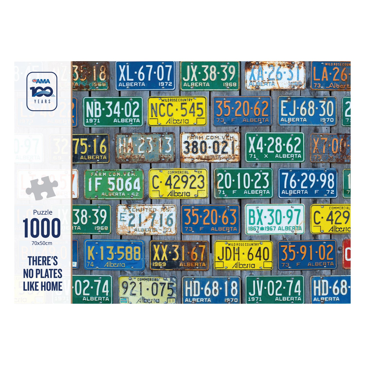 Licence Plate Puzzle: There’s No Plates Like Home