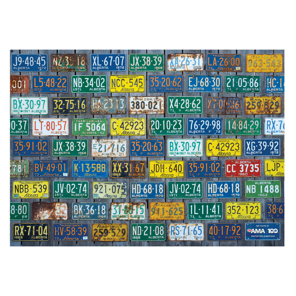 Licence Plate Puzzle: There’s No Plates Like Home