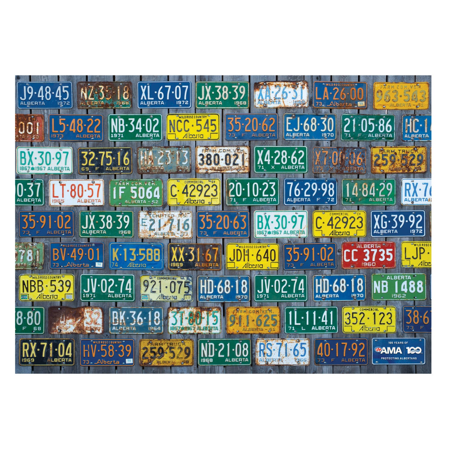 Licence Plate Puzzle: There’s No Plates Like Home