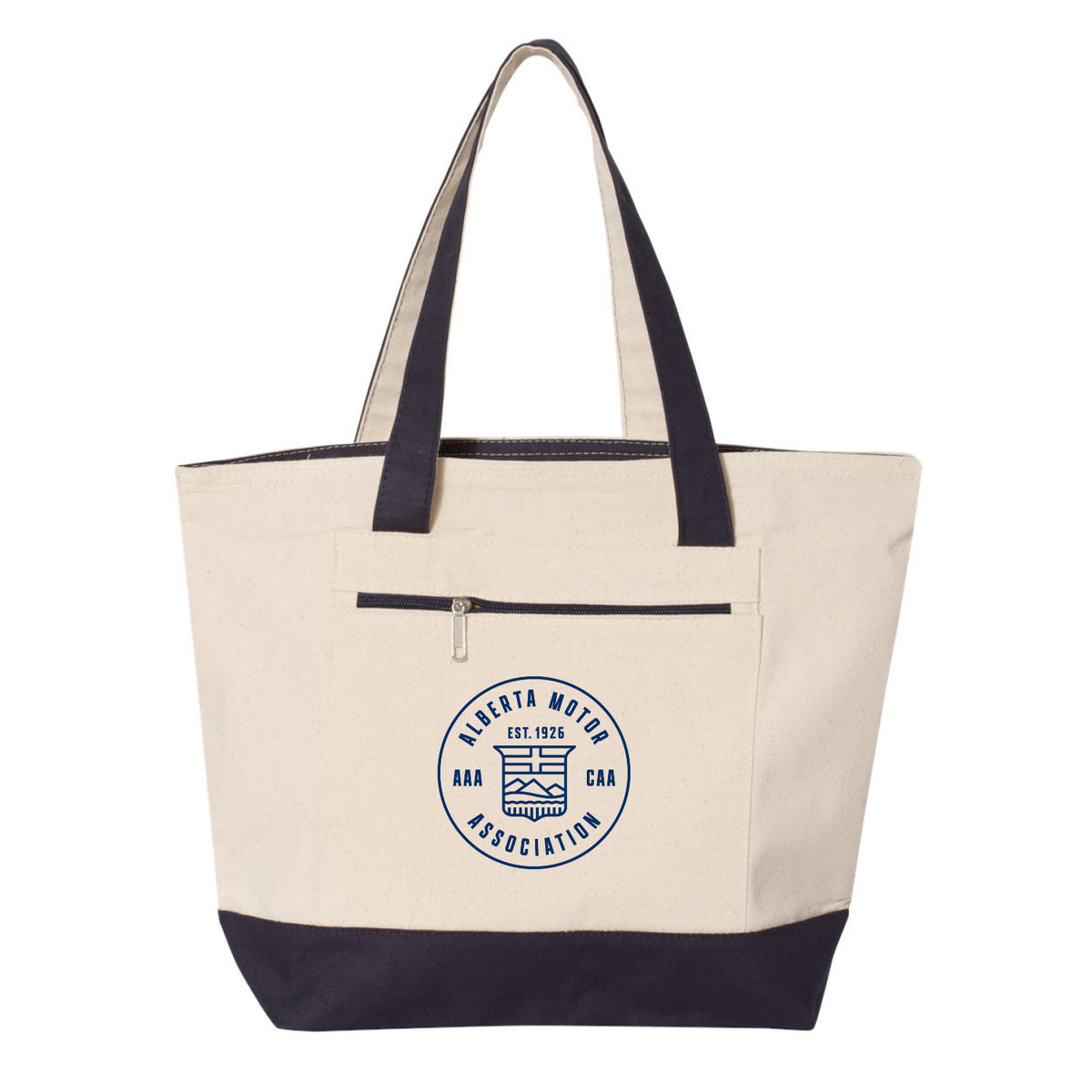 Centennial Zippered Canvas Tote