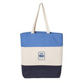 AMA100 Tri-Colour Canvas Tote