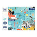 Alberta Landmarks Puzzle: A Century Across Alberta