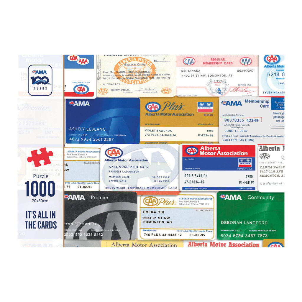 Membership Card Puzzle: It's All in the Cards